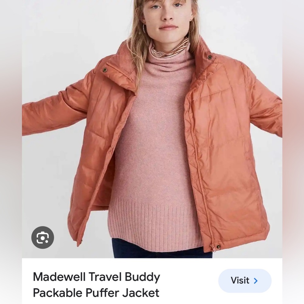 Madewell Travel Buddy Packable Puffer